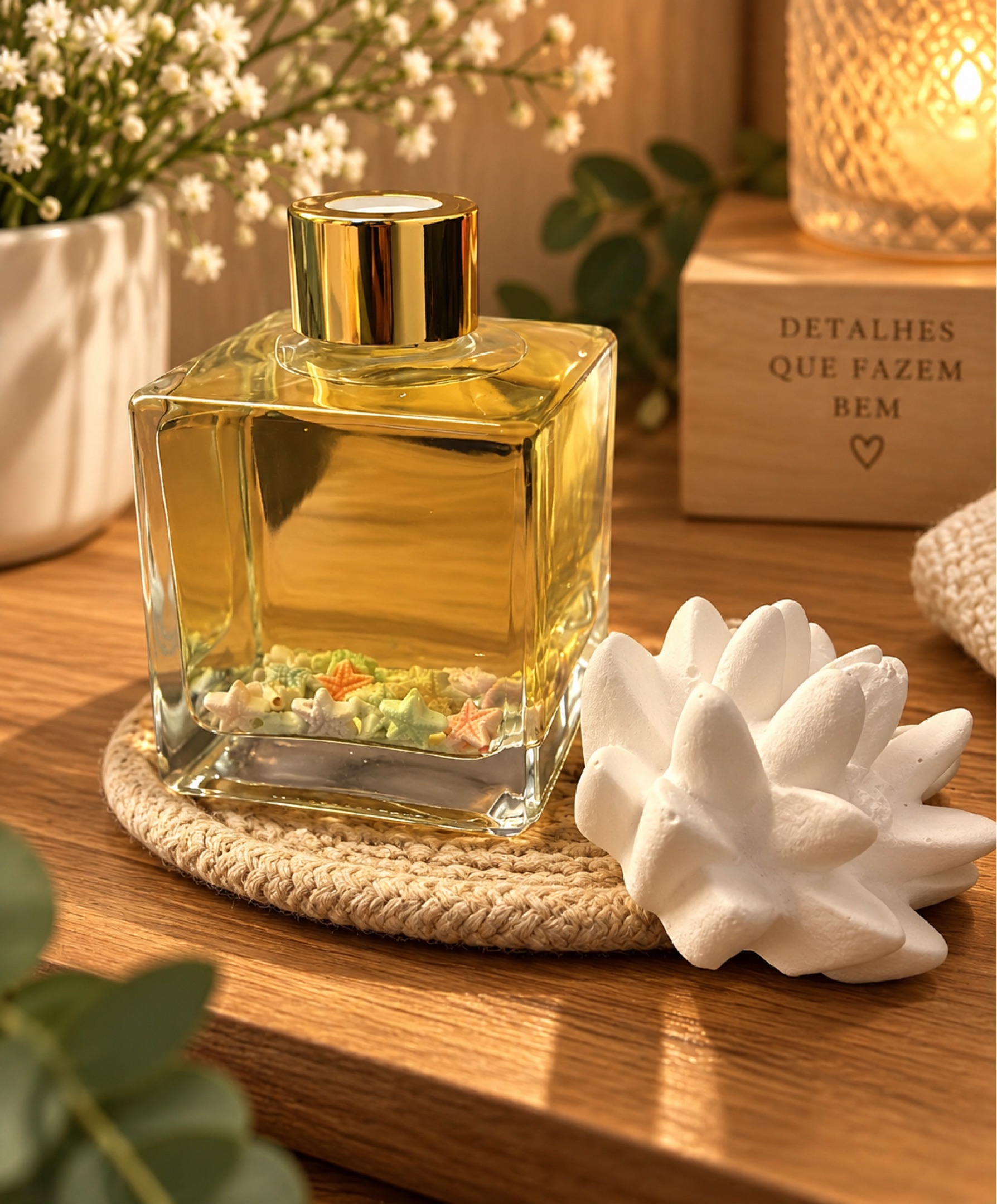 Difusor Aromático Flor de Lótus – Brisa do Mar