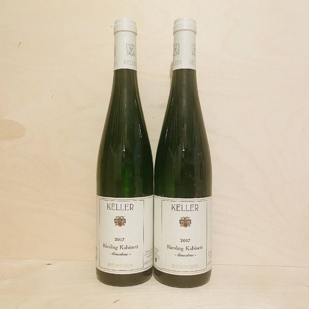 2x2017er  Keller Riesling Kabinett limestone 