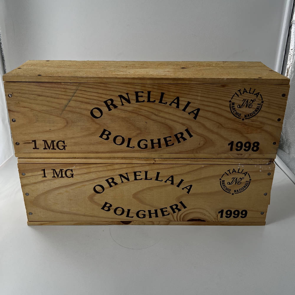 Magnum Ornellaia 1998 1999 in der Holzkiste 