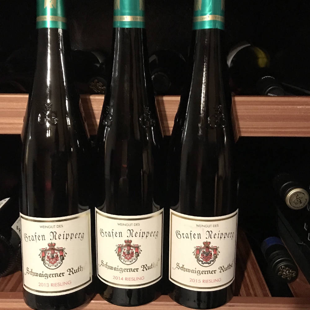 Minivertikale Schwaigerner Ruthe 2013-2014-2015 Riesling GG 0,75l