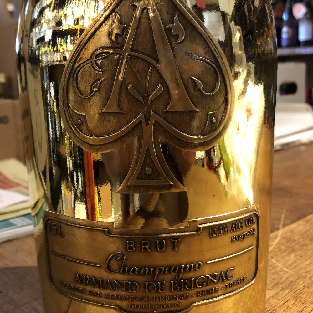 Armand De brignac gold magnum