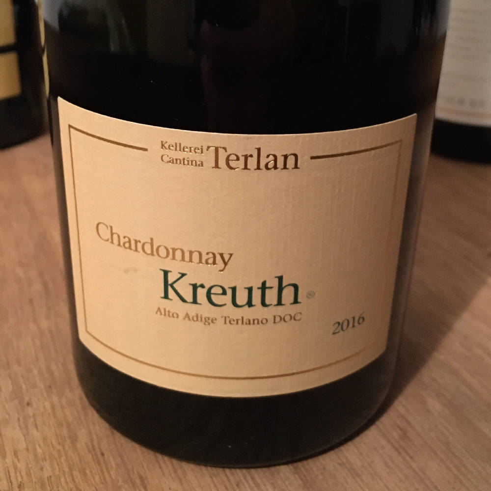 Terlan Kreuth Chardonnay 2016