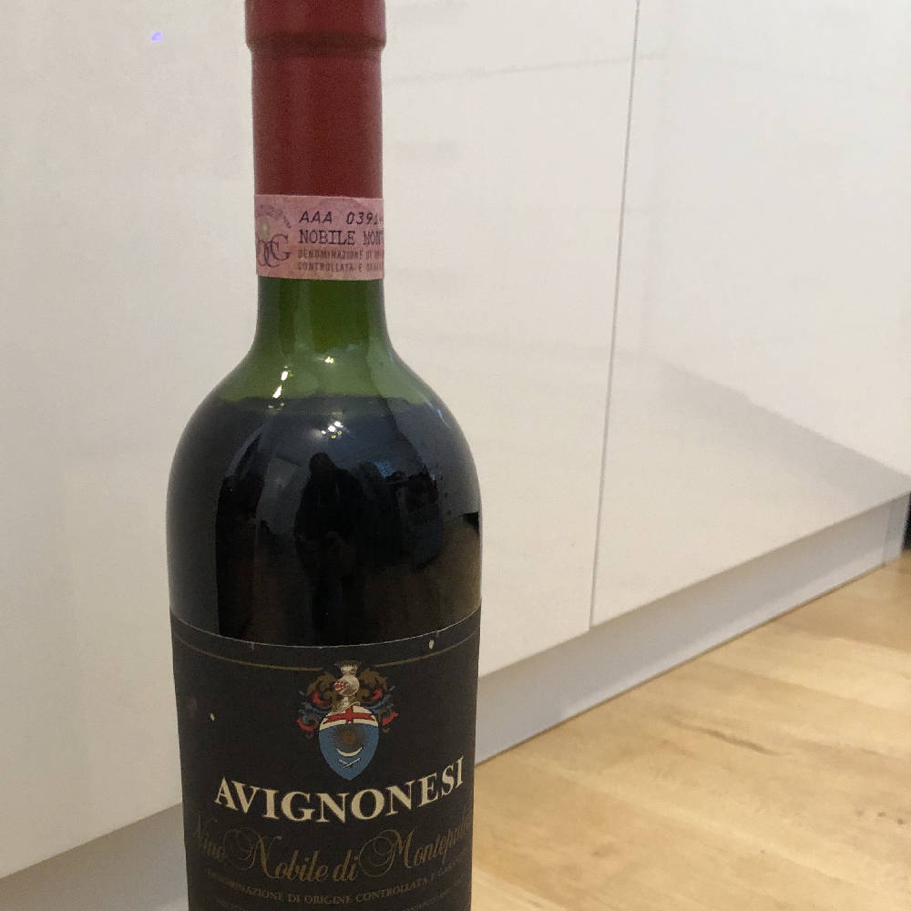 Avignonesi Vino Nobile di Montepulciano 1988