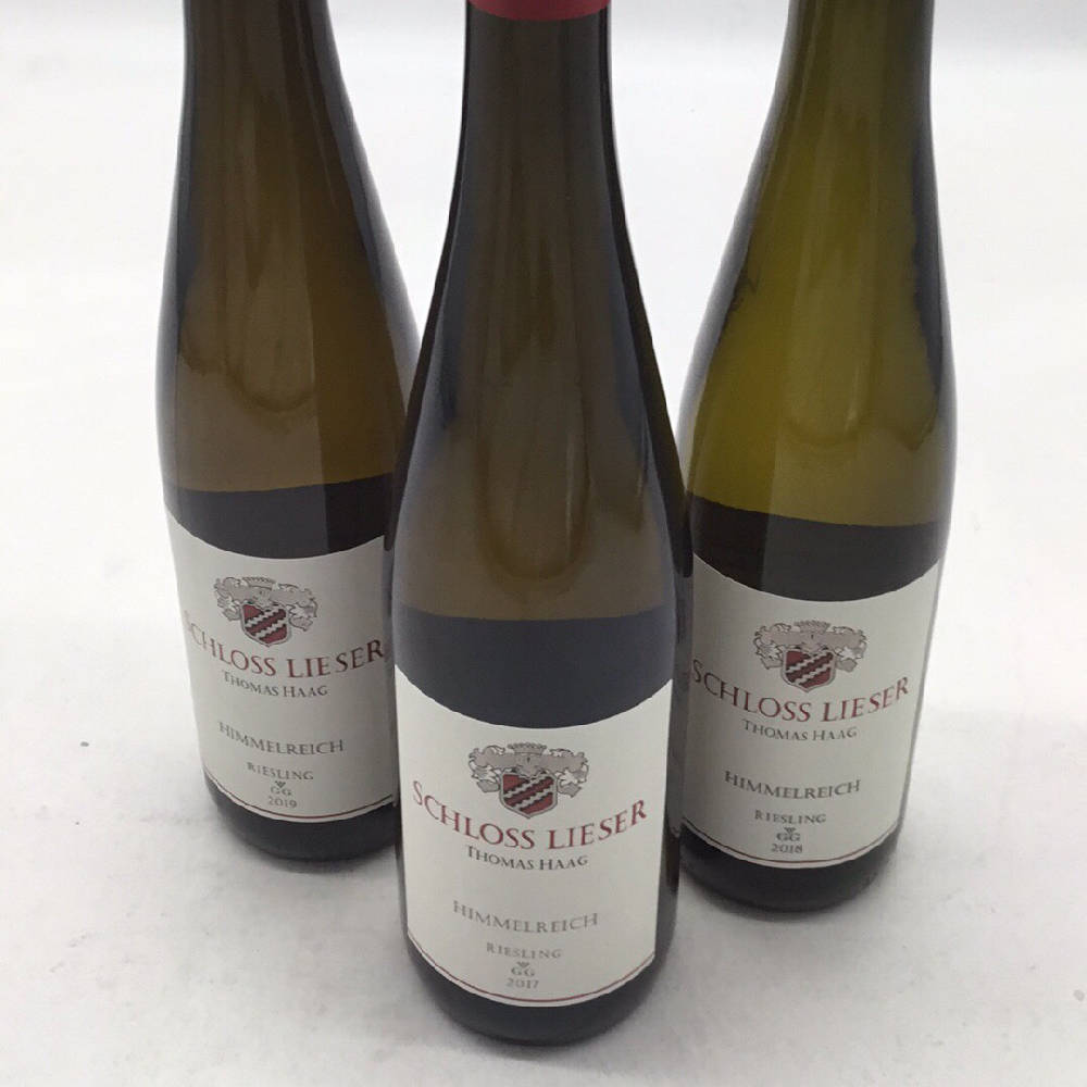 2017 + 2018 + 2019 Schloss Lieser Gracher Thomas Haag Himmelreich Riesling GG 