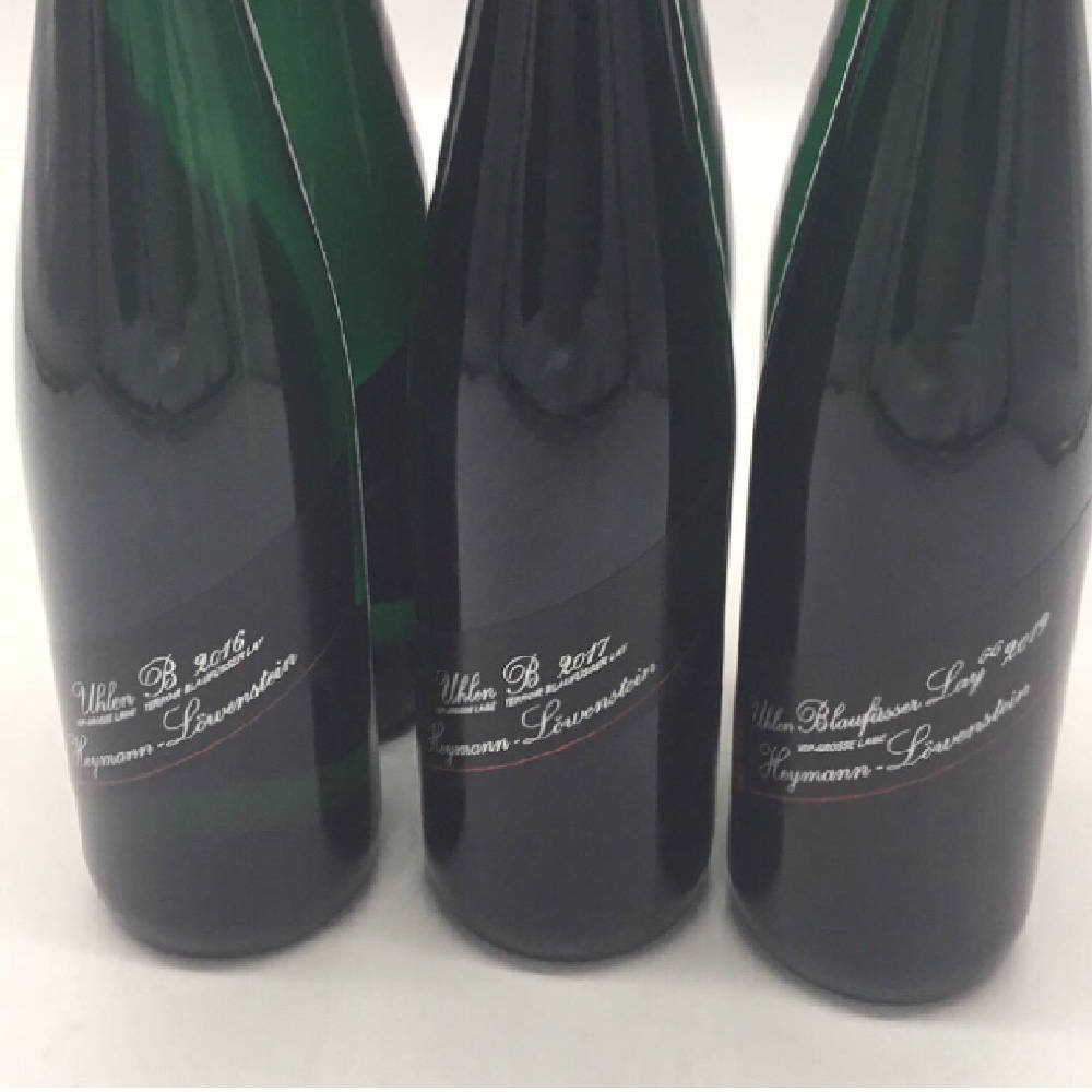 2x 2016 2x 2017 2x 2019 Weingut Heymann–Löwenstein Uhlen Blaustein Winningen GG Riesling 