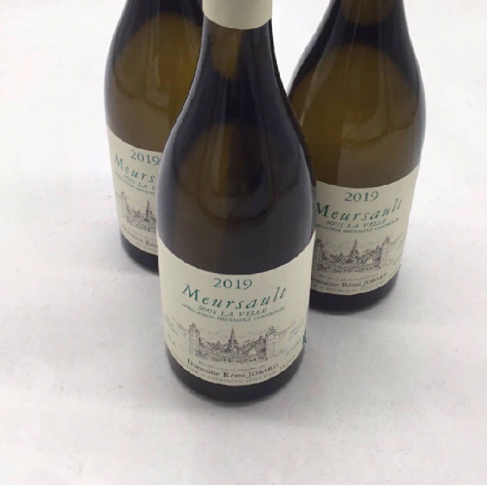 3x 2019 Rémi Jobard Meursault Sous la Velle