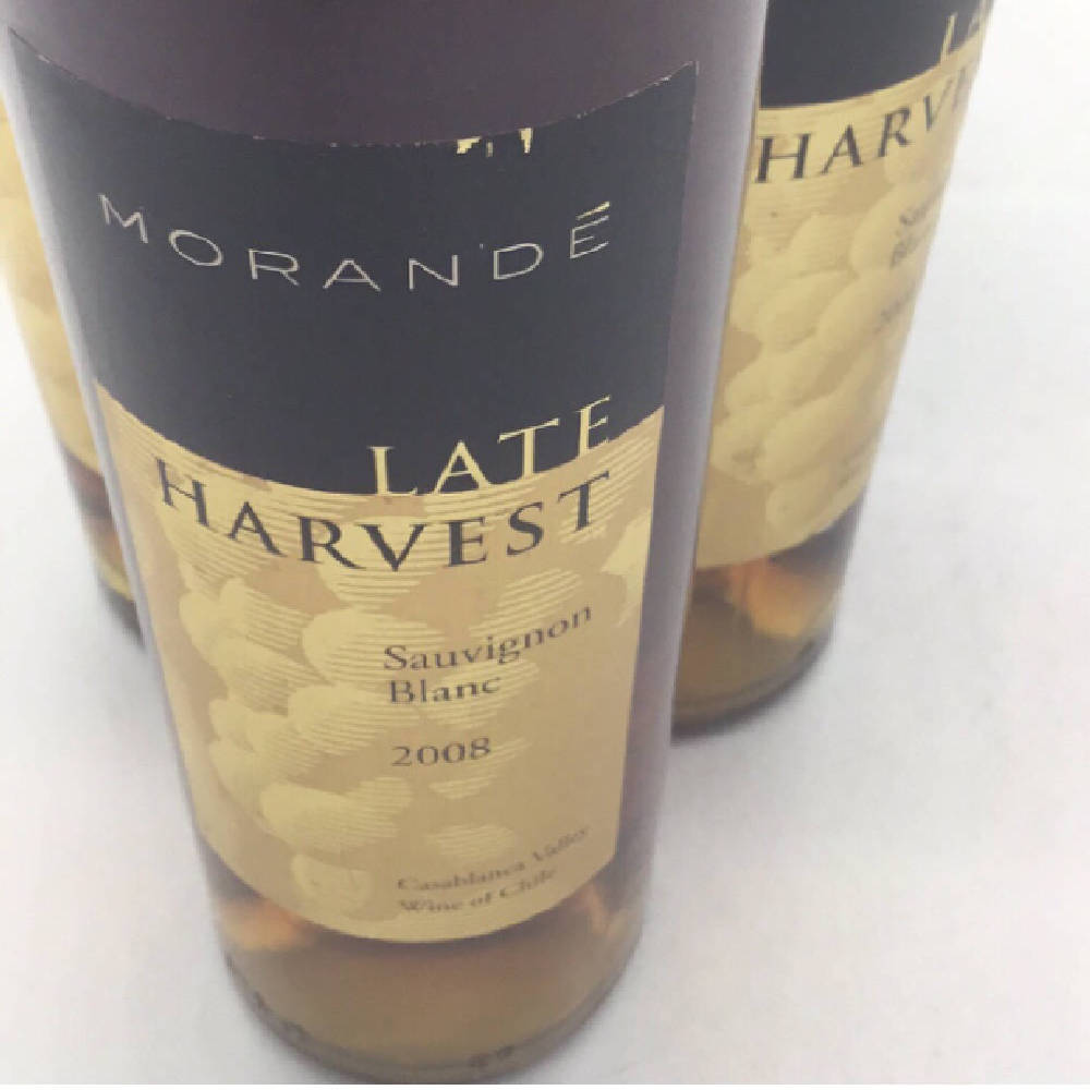 7x 2008 Viña Morandé SE Casablanca Valley Late Harvest Sauvignon Blanc Süsswein