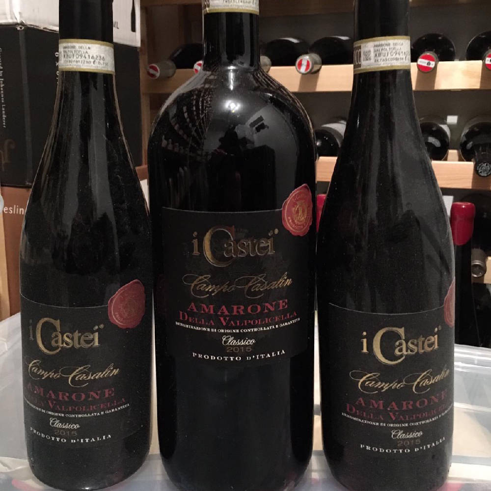 3* Amarone 2015  2*0,75 + 1*Magnum