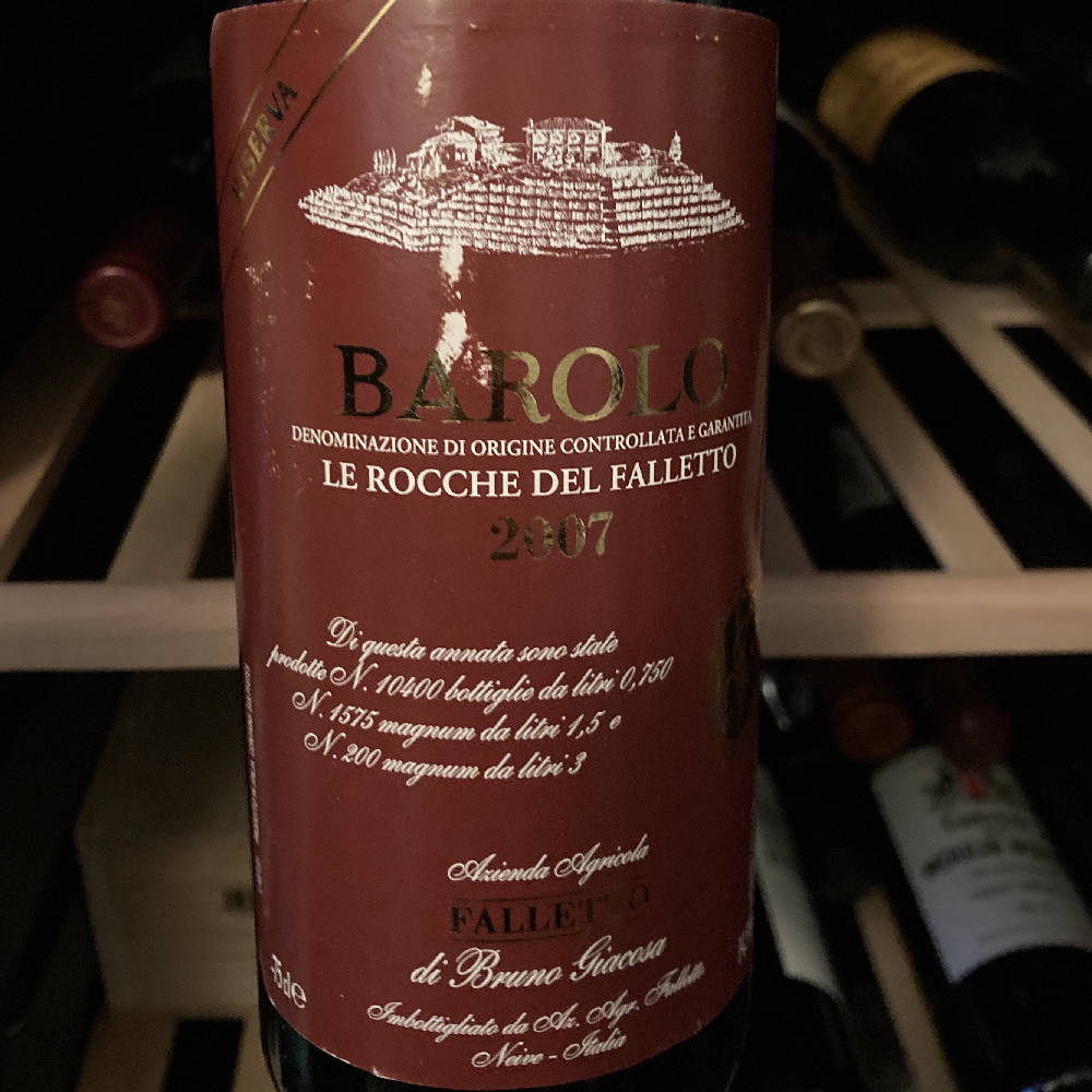 Giacosa - Le Rocche del Falletto 2007