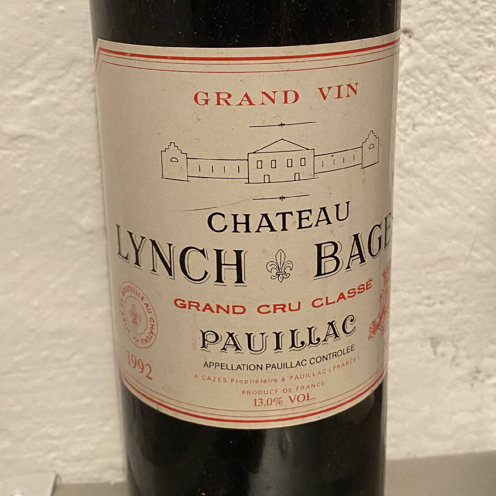 Château Lynch Bages 1992 