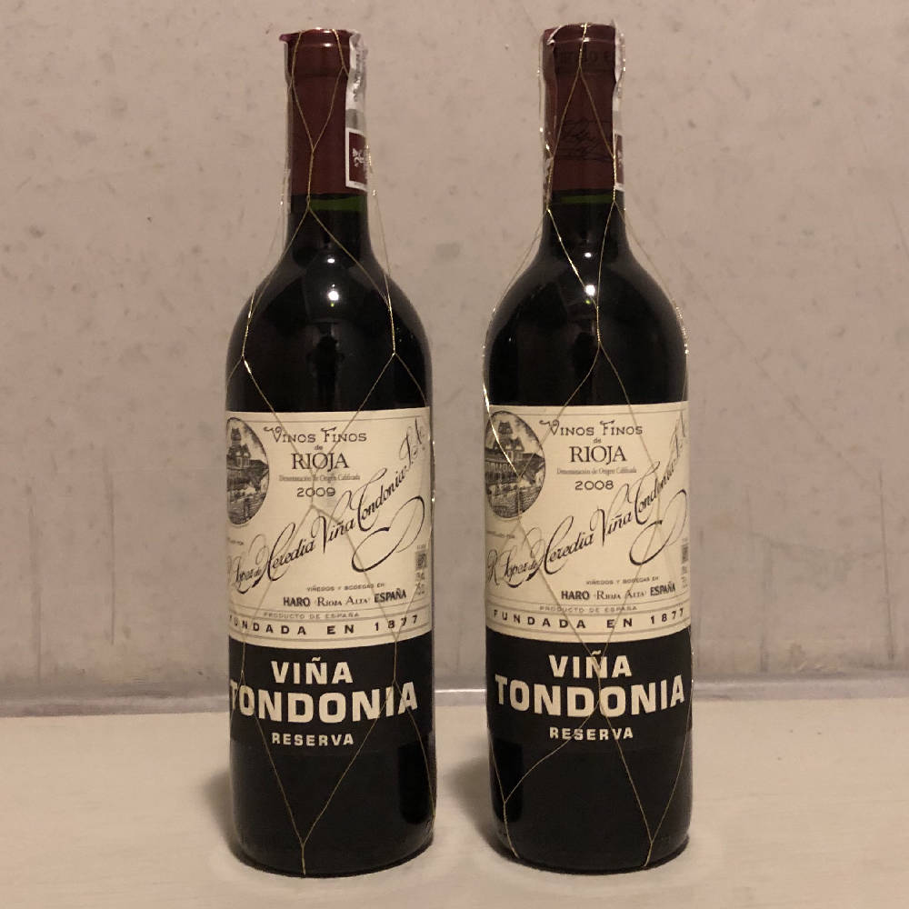 Vina Tondonia Reserva 2008 & 2009