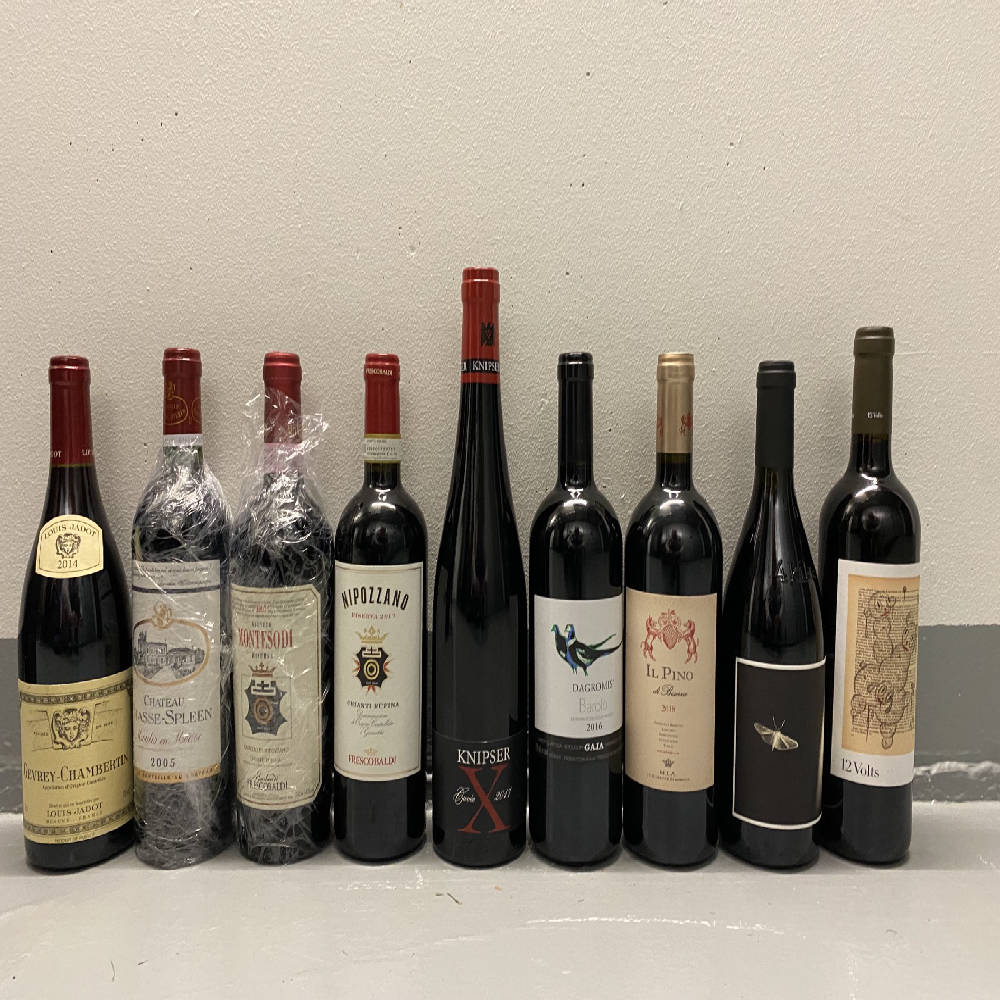 Jadot / Chasse Spleen / Frescobaldi / Antinori / Biserno / Gaja / DE GG