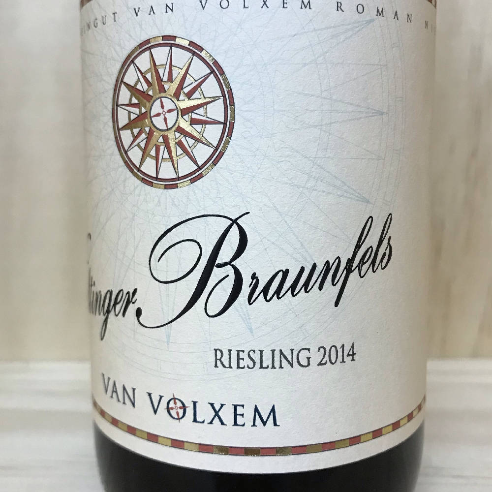 Van Volxem Wiltinger Braunfels 2014