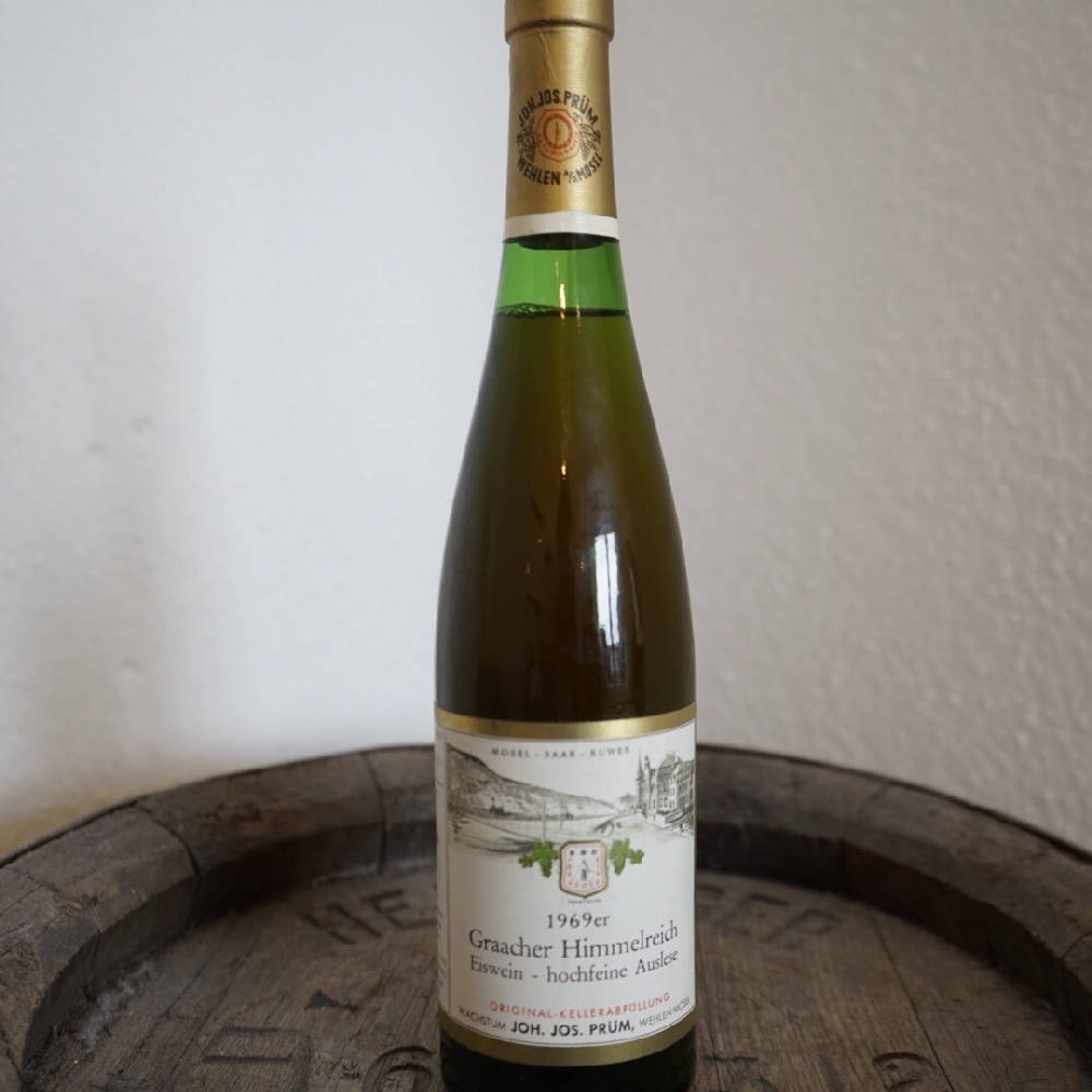 JJ Prüm Graacher Himmelreich 1969er Eiswein Hochfeine Auslese