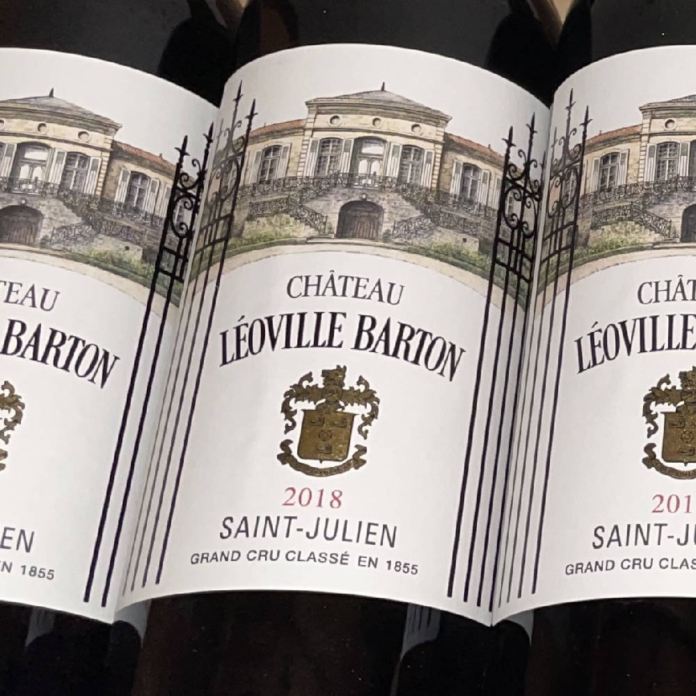 4 Flaschen Château Léoville Barton 2018