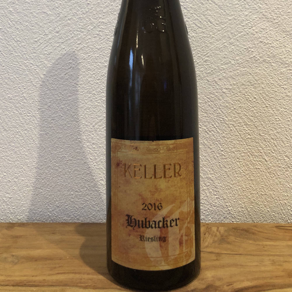 Klaus Peter Keller Hubacker 2016 Riesling 