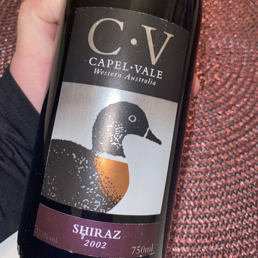 CAPEL•VALE Western Australia Shiraz 2002