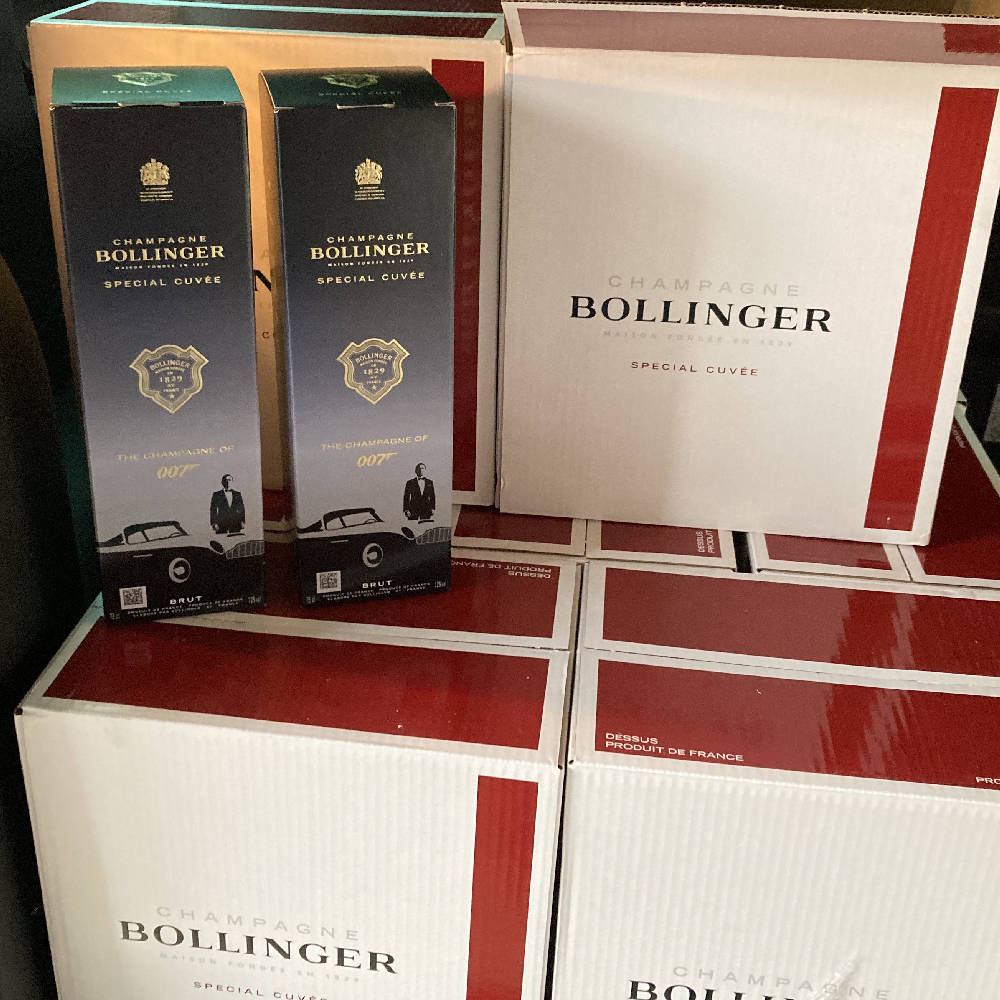 CHAMPAGNE BOLLINGER SPECIAL CUVÉE 007 LIMITED EDIT