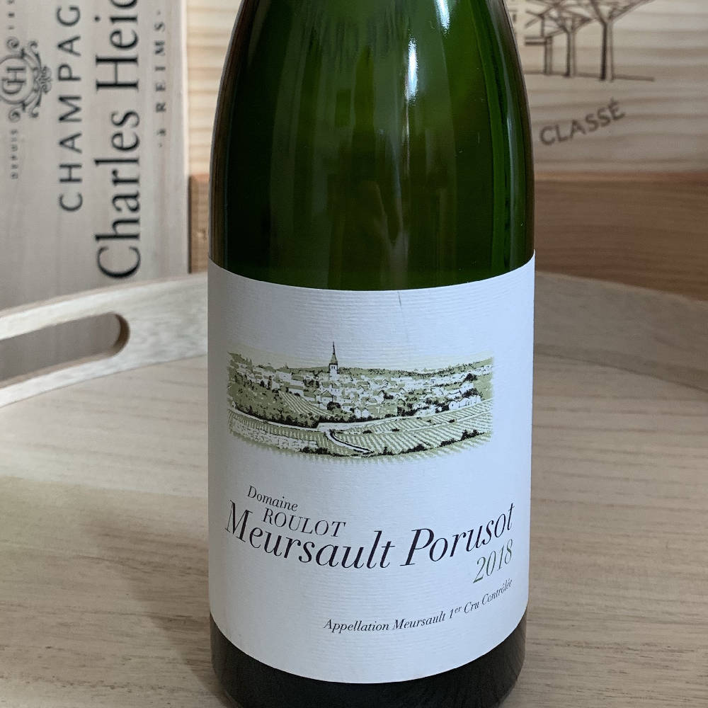 Domaine roulot meursault porusot 1er 2018