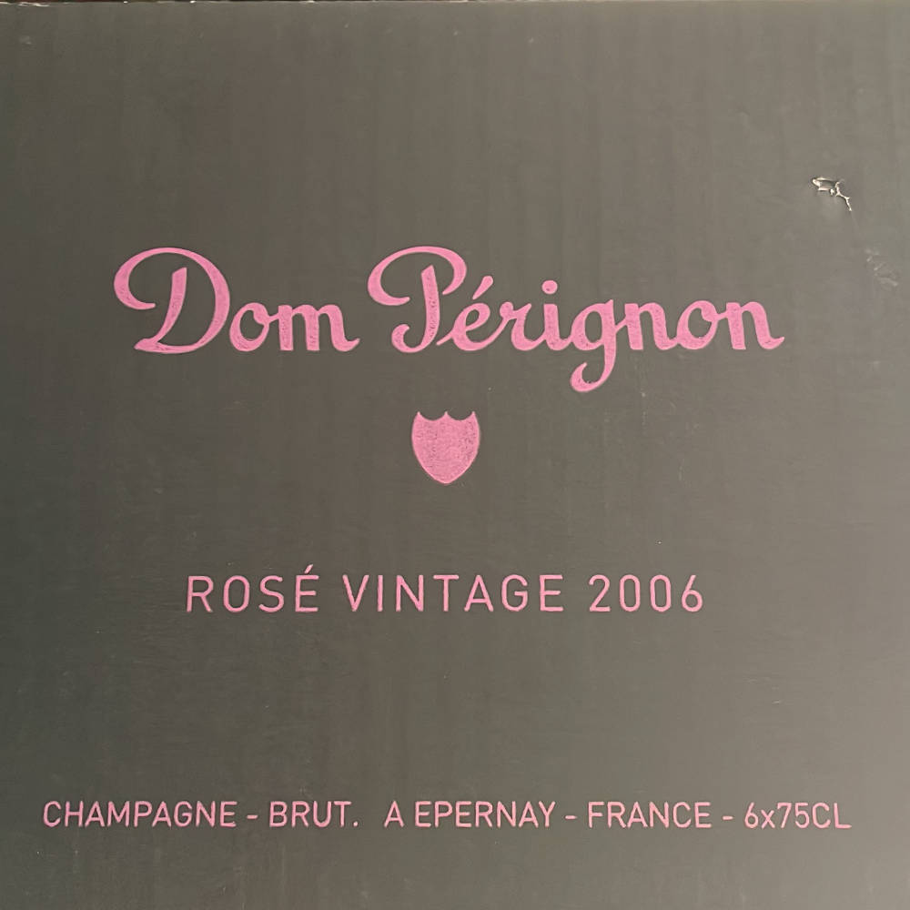 6 Flaschen Dom Perignon 2006 Rosé 