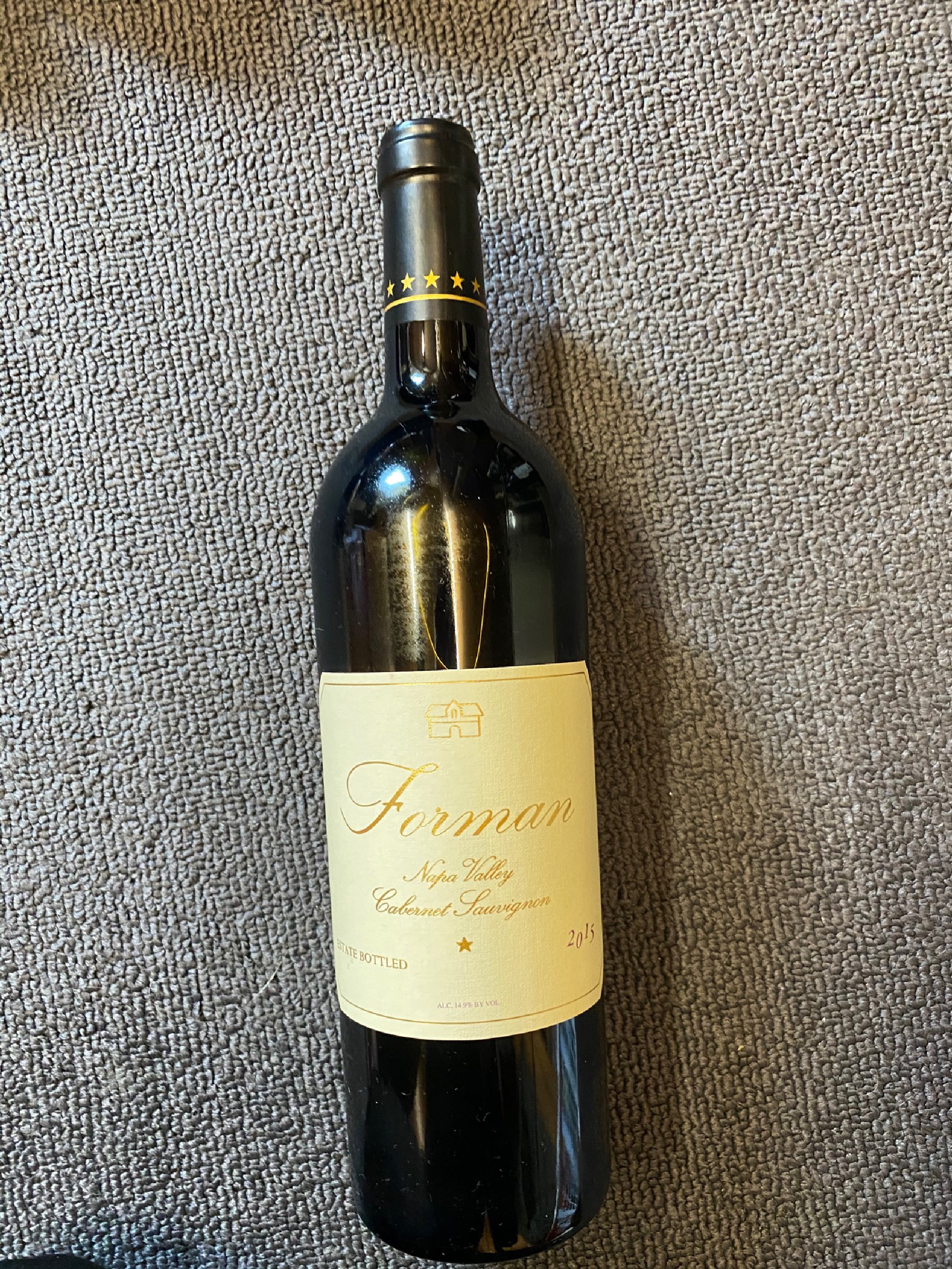 Forman Vinyards Cabernet Sauvignon 