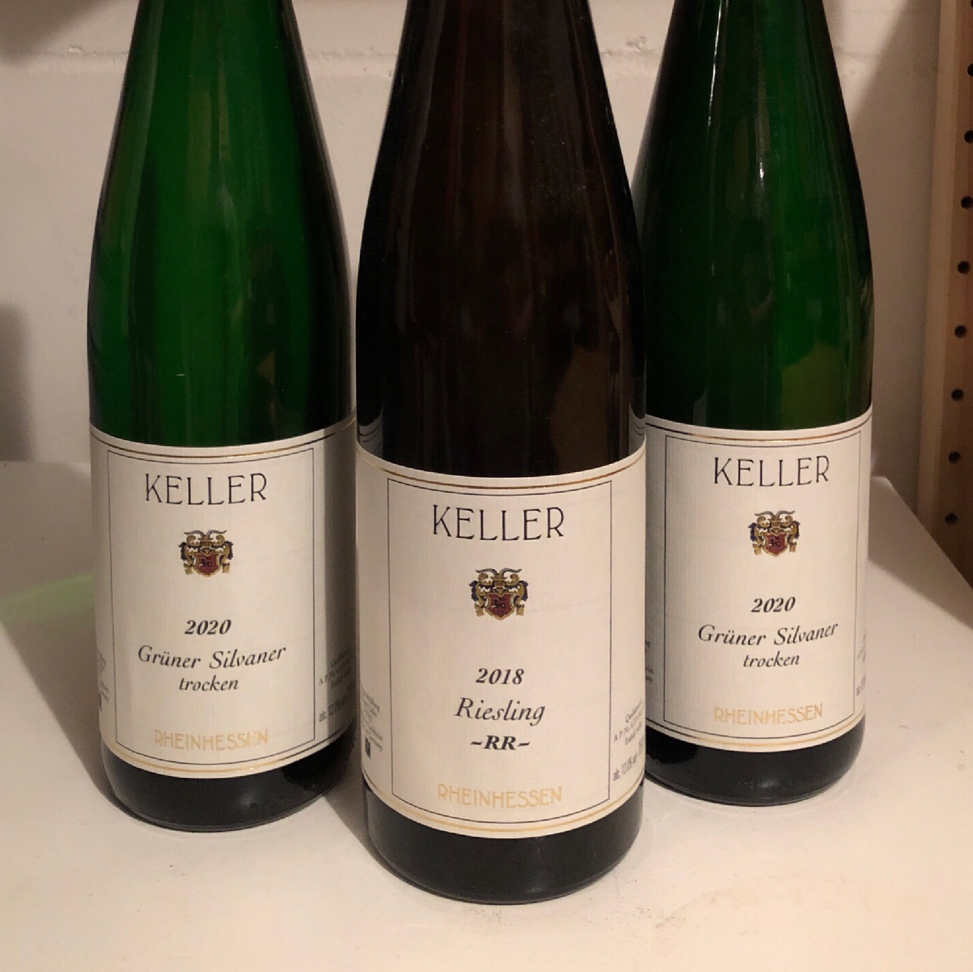 KPK Riesling RR2018 + 2 Silvaner 2020