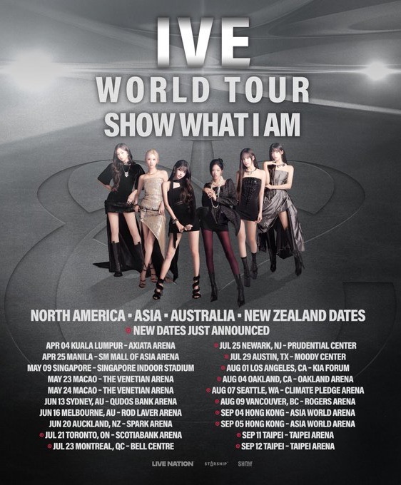 IVE WORLD TOUR 〈SHOW WHAT I AM〉 IN LOS ANGELES, CA