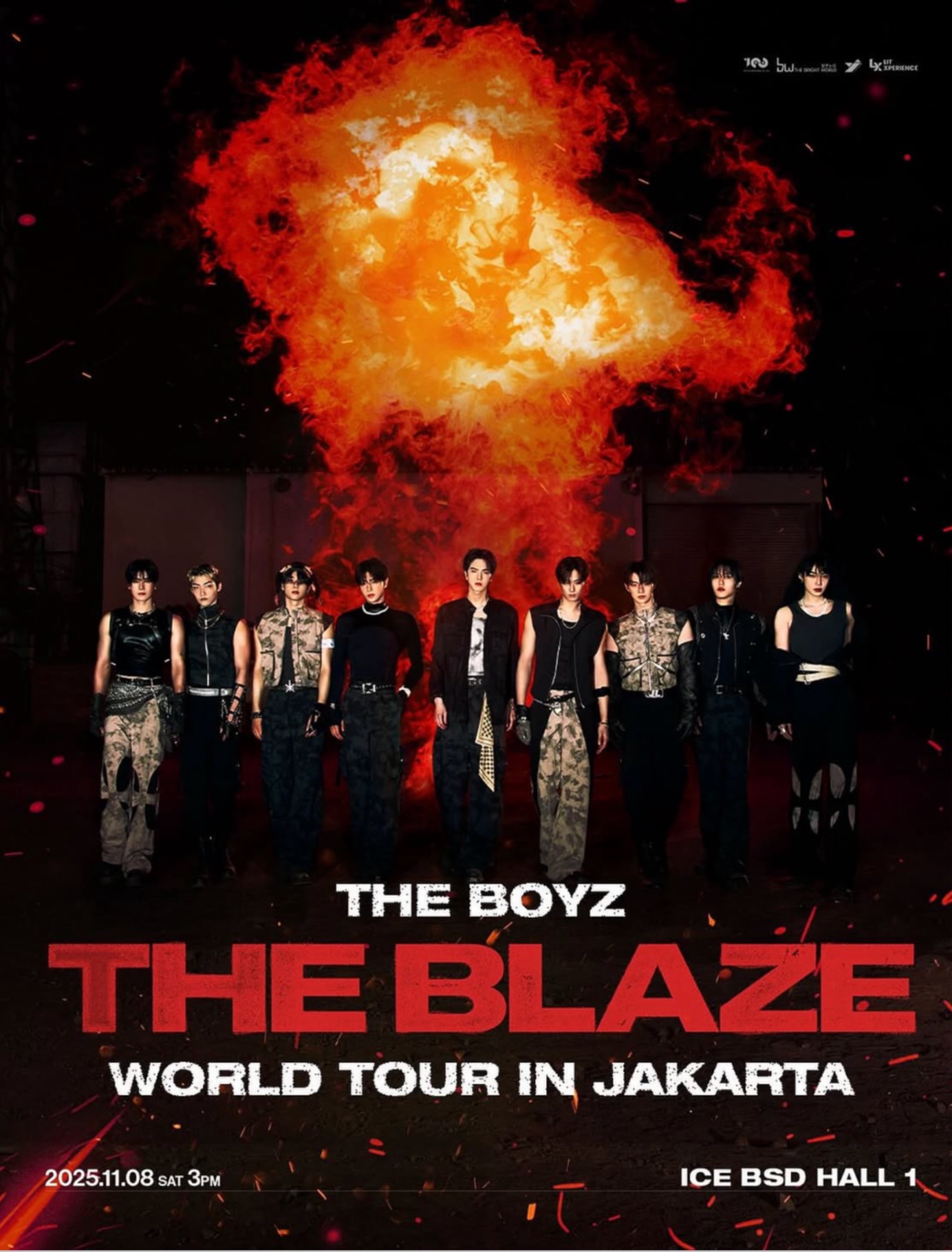 THE BOYZ WORLD TOUR : THE BLAZE IN JAKARTA