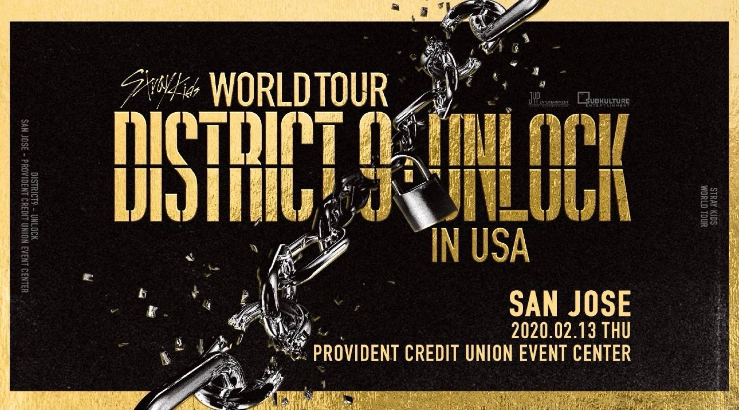 STRAY KIDS WORLD TOUR ‘DISTRICT 9: UNLOCK’ IN SAN JOSE