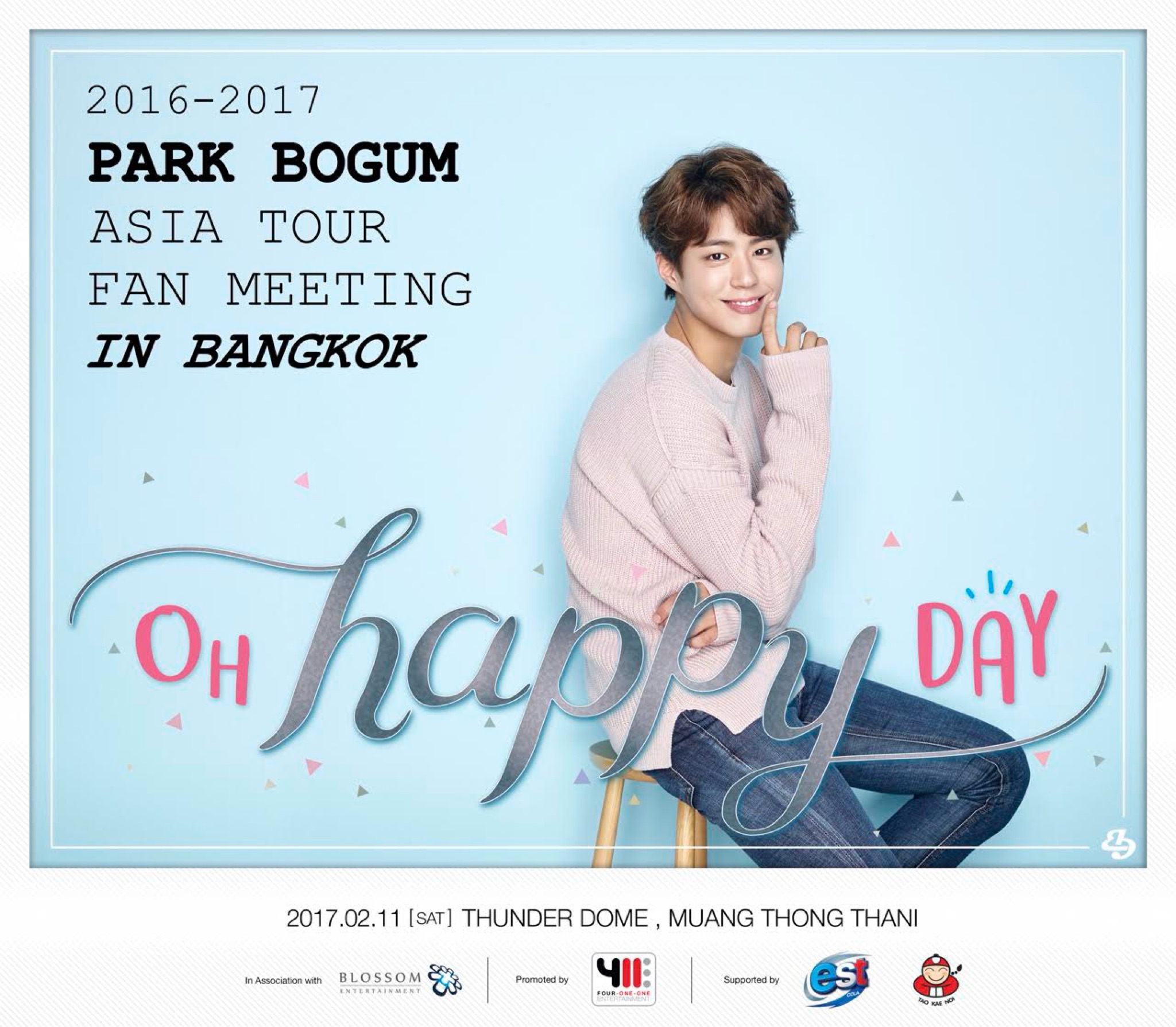 2016-2017 PARK BOGUM ASIA TOUR FAN MEETING IN BANGKOK