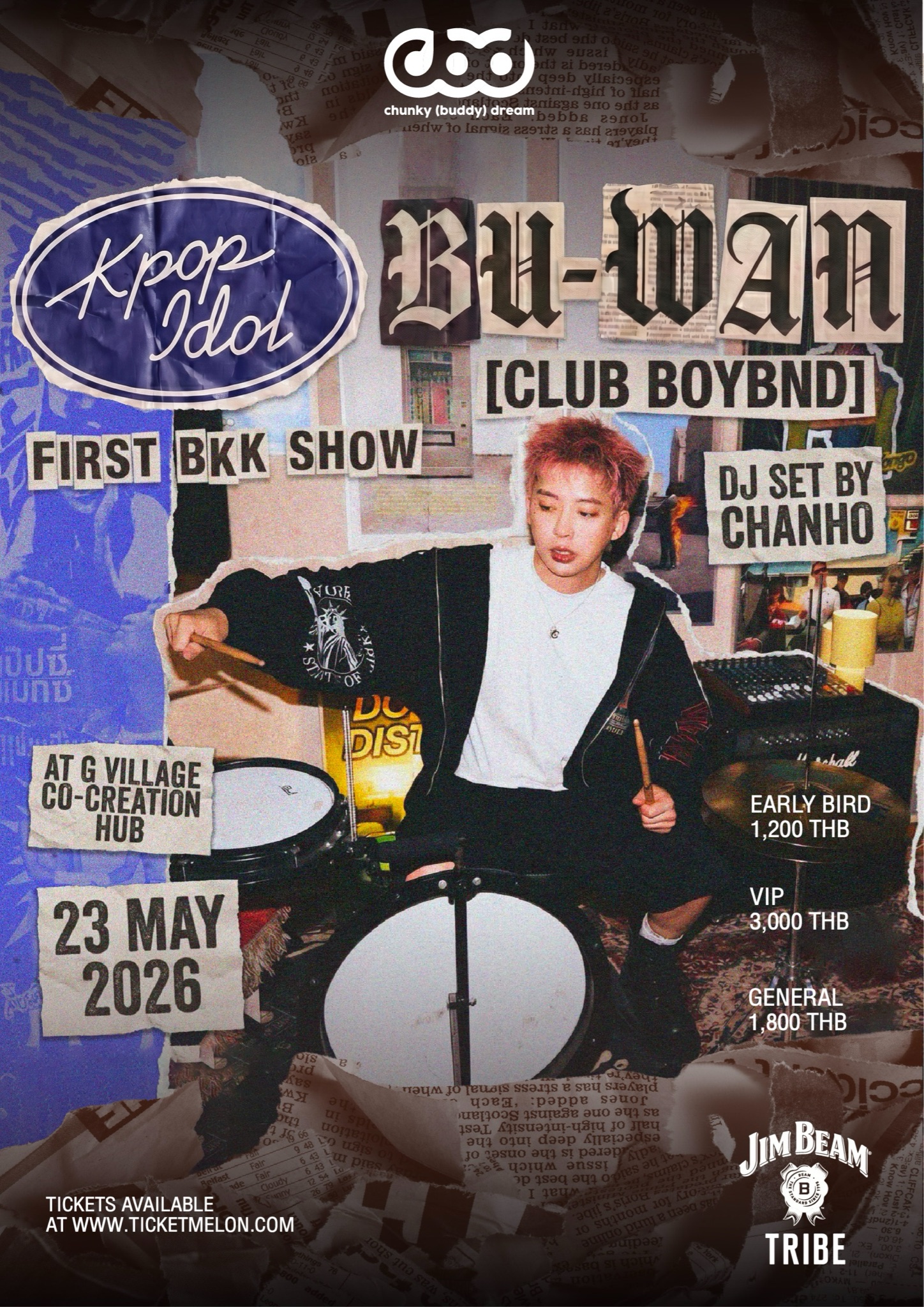BU-WAN (CLUB BOYBND) FIRST BKK SHOW