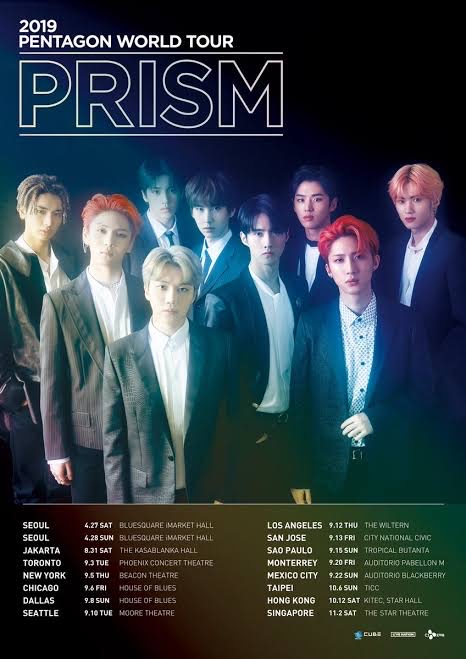 2019 PENTAGON WORLD TOUR 'PRISM' IN SAN JOSE