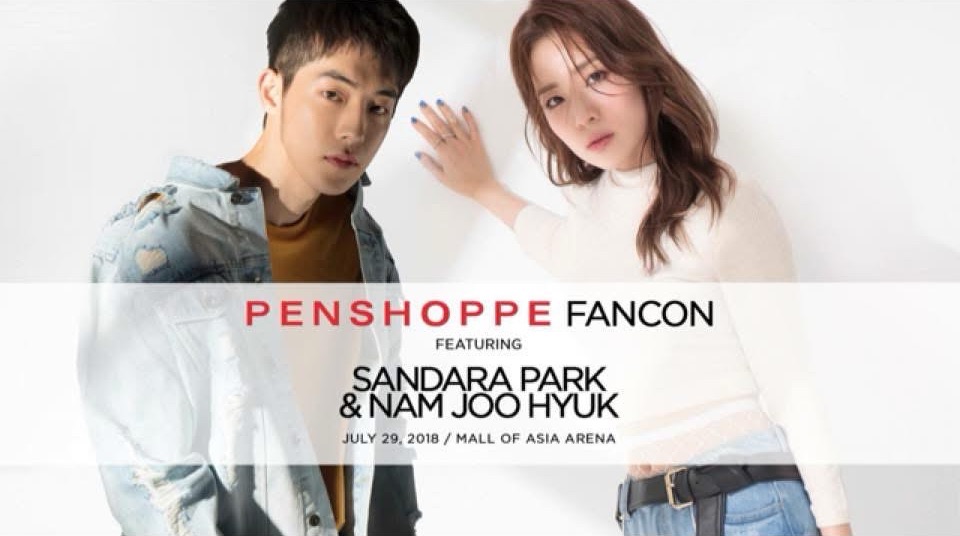 Penshoppe FanCon ft. Sandara Park & Nam Joo Hyuk in Manila