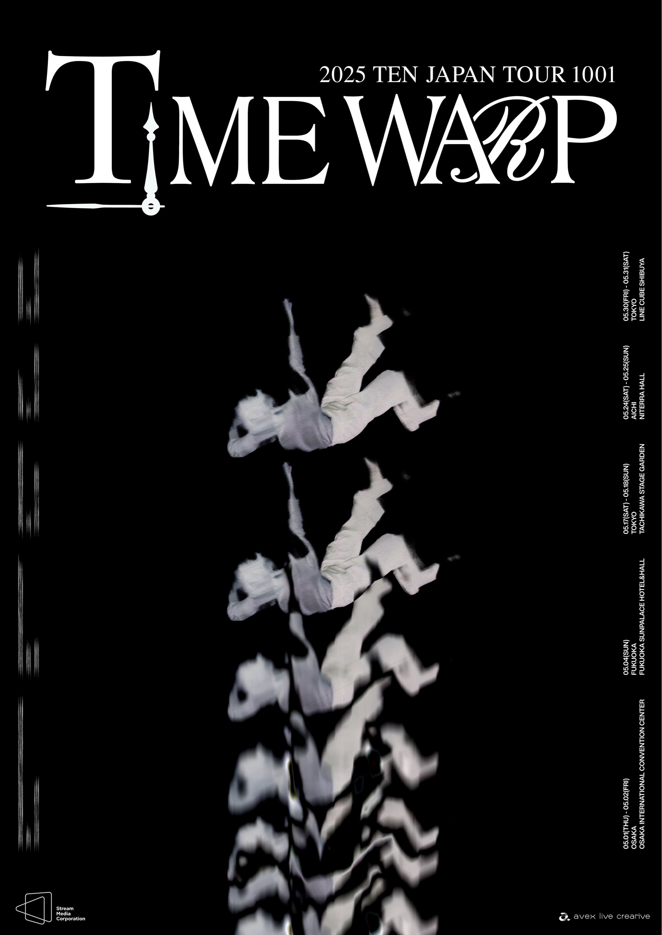 2025 TEN JAPAN TOUR 1001 TIME WARP IN AICHI