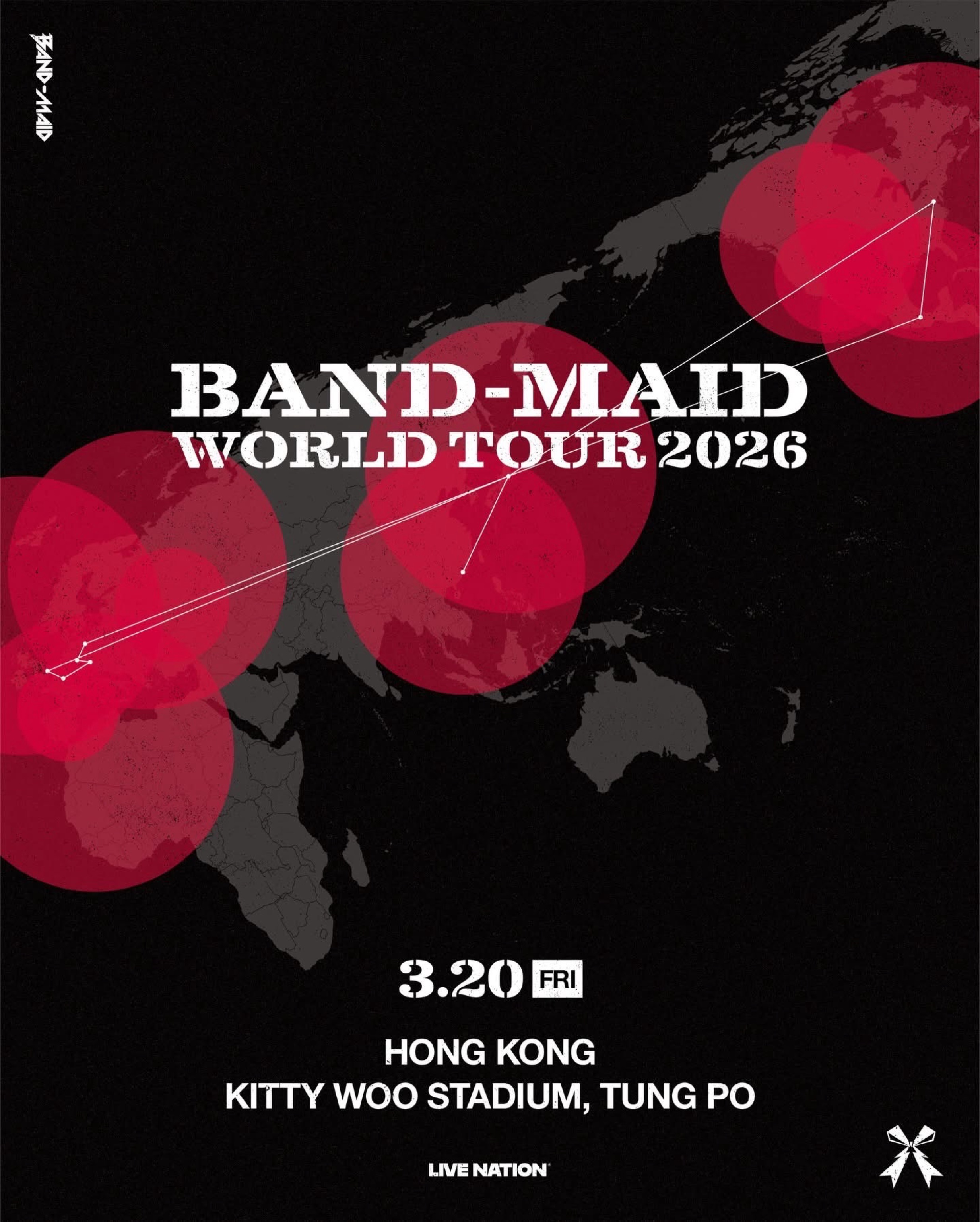 BAND-MAID WORLD TOUR 2026