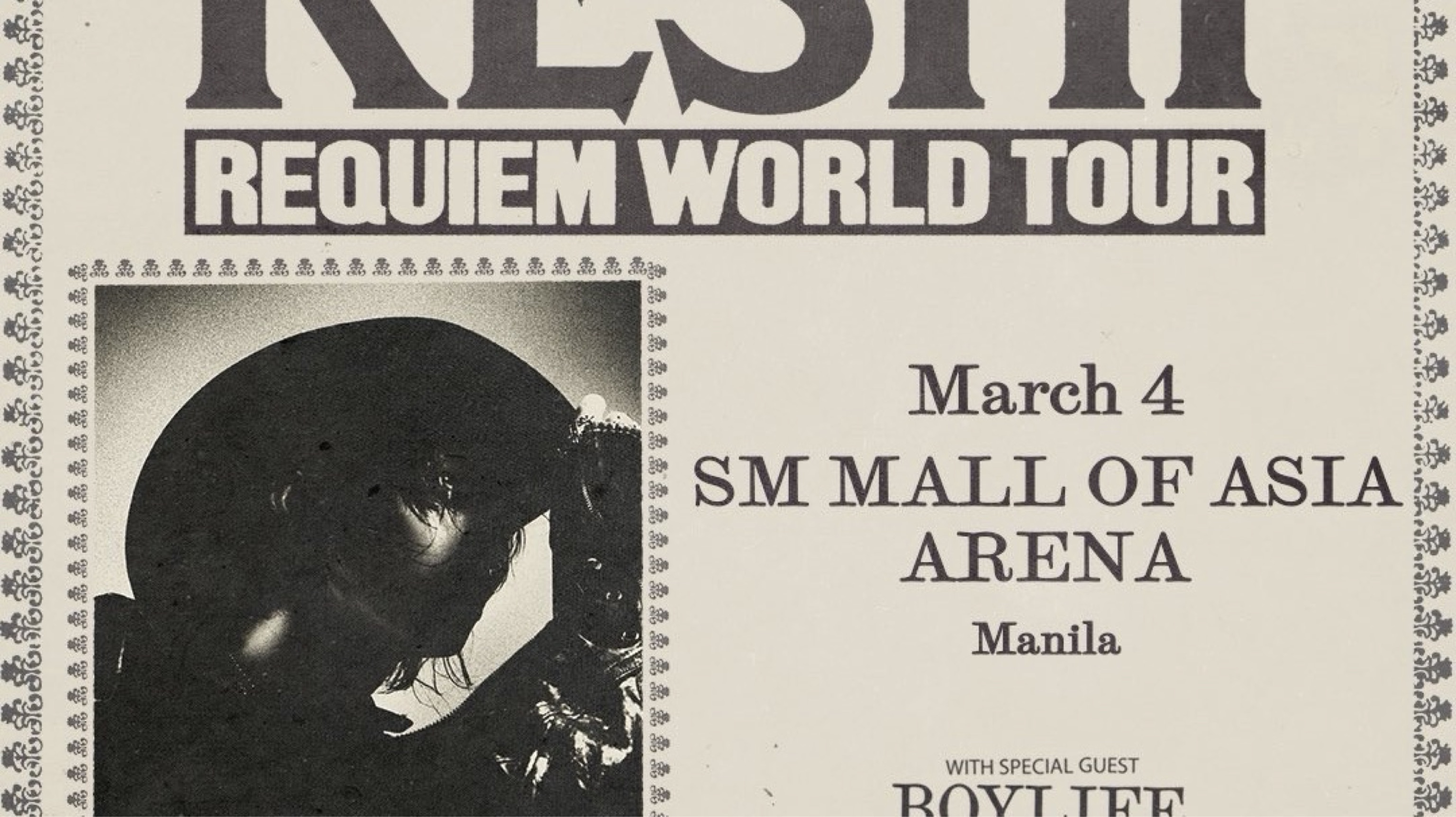 keshi REQUIEM WORLD TOUR