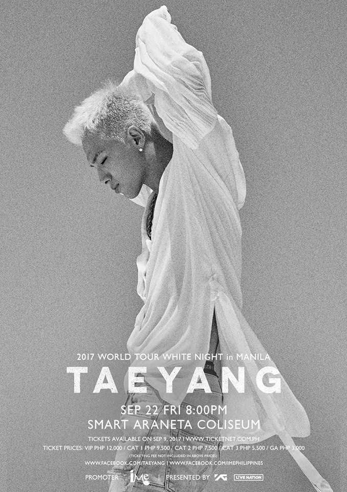 2017 World Tour TAEYANG WHITE NIGHT in Manila