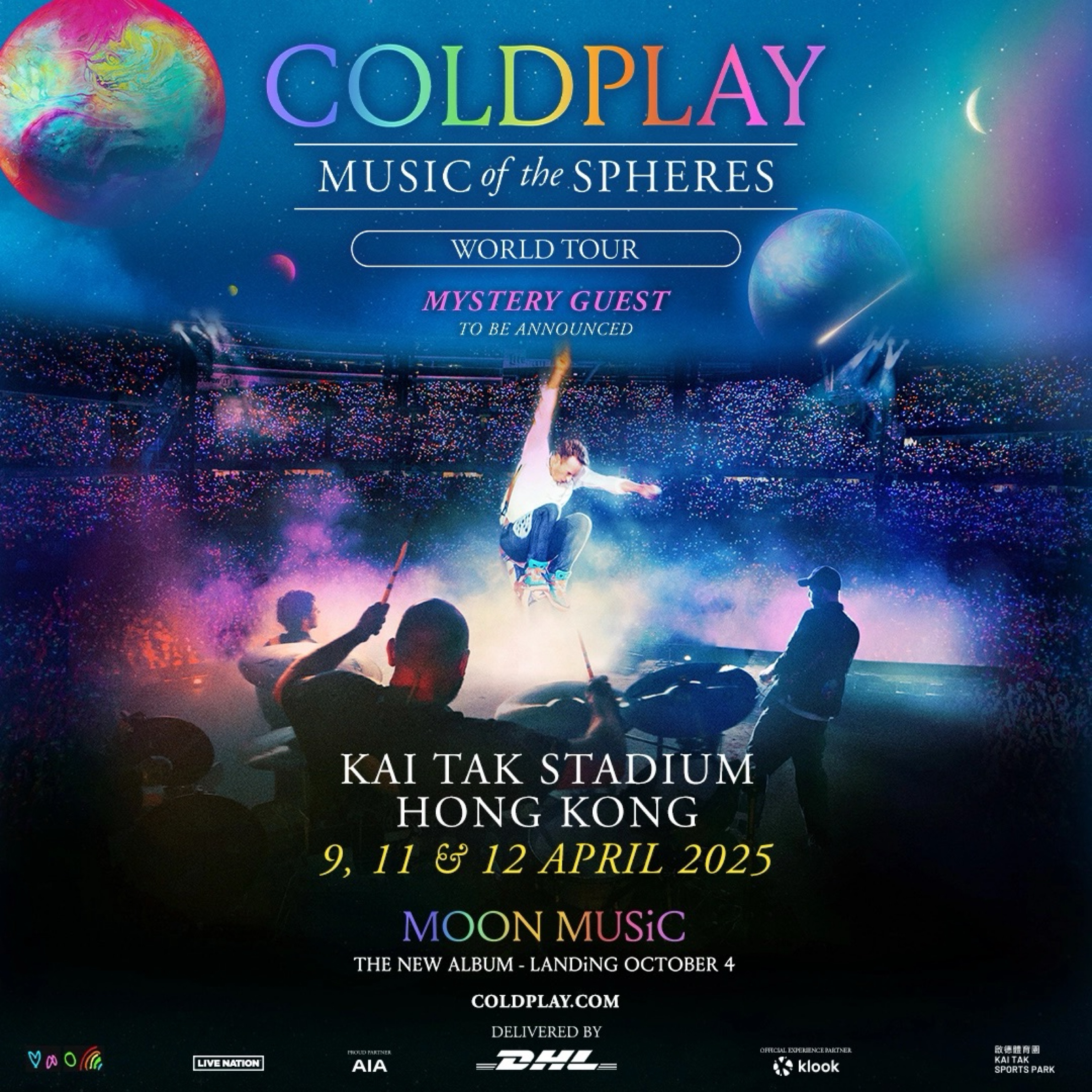 Music Of The Spheres World Tour