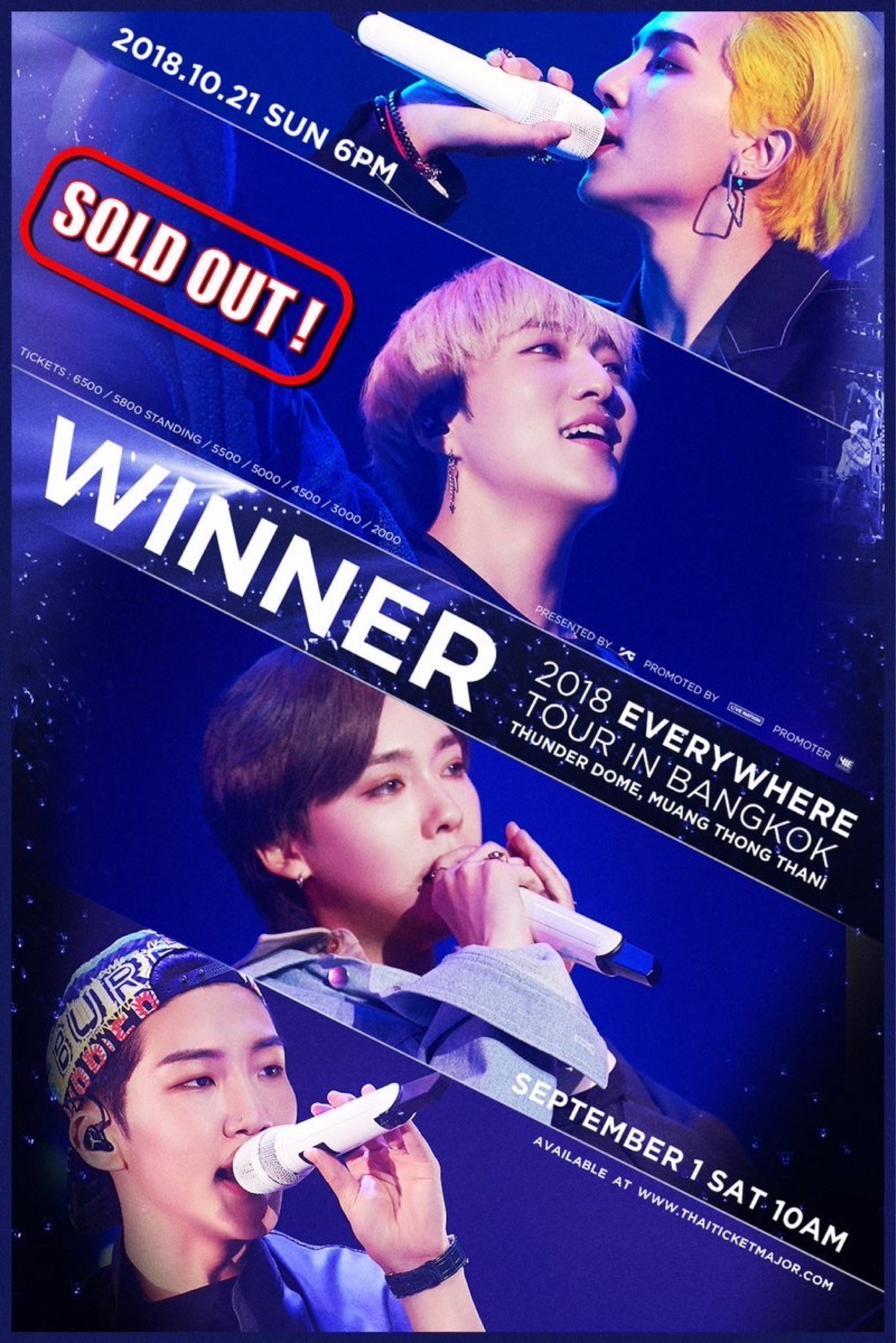 WINNER 2018 EVERYWHERE TOUR IN BANGKOK