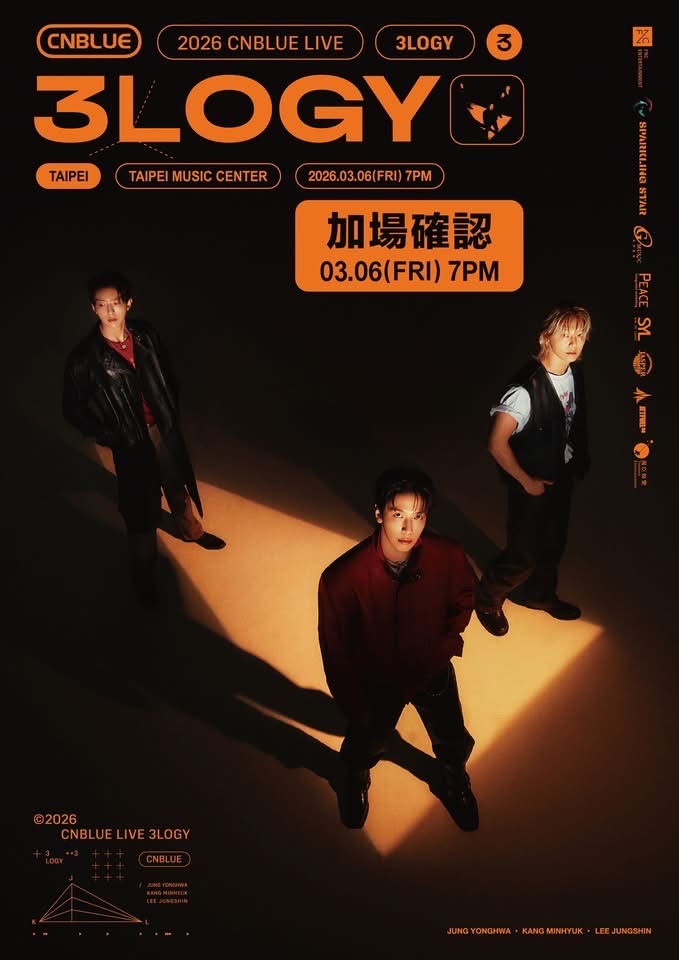 2026 CNBLUE LIVE WORLD TOUR ‘3LOGY’ IN TAIPEI