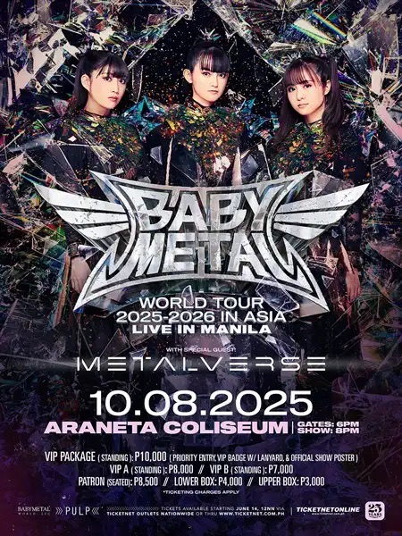 BABYMETAL Live World Tour in Manila