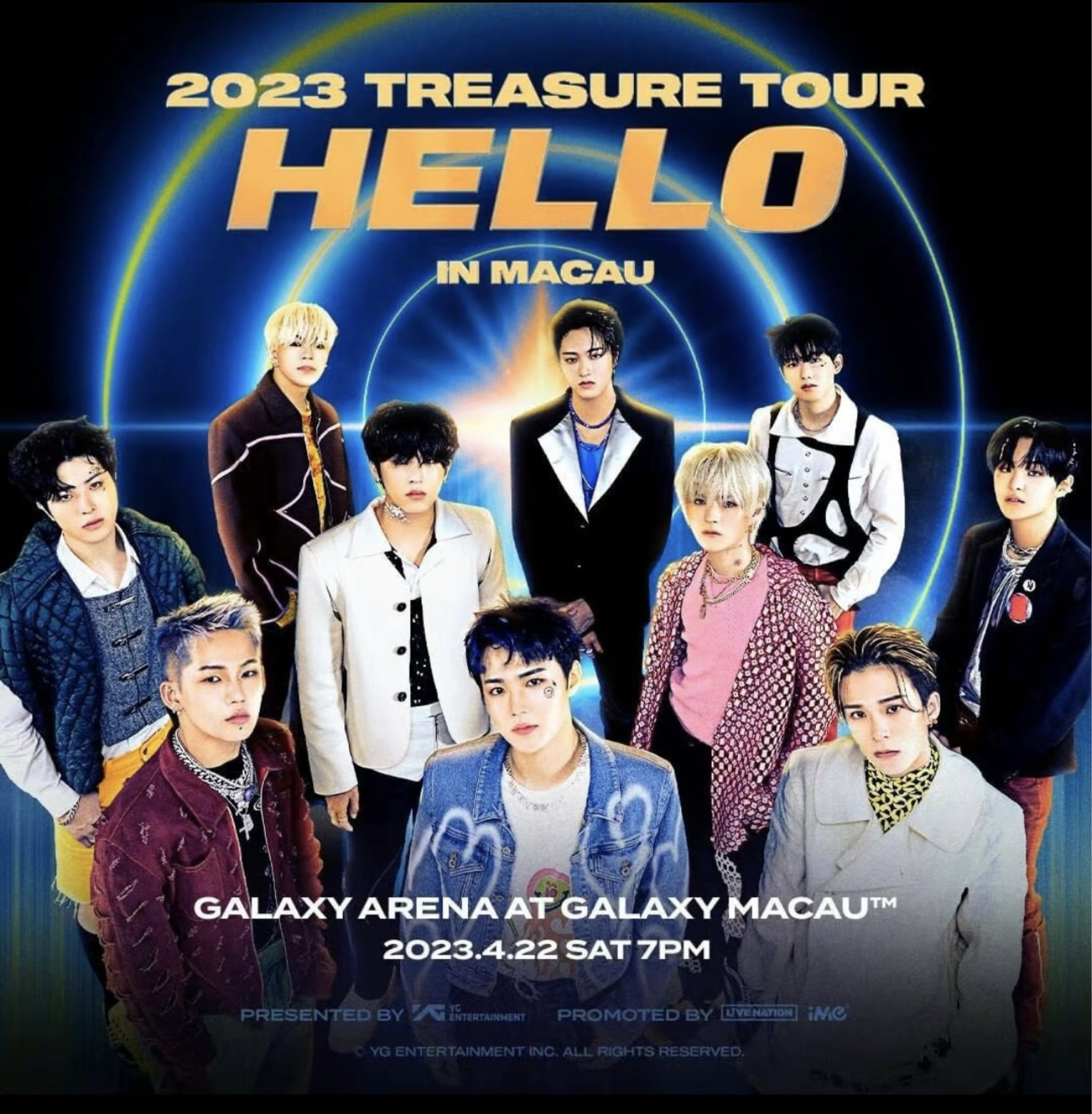 2023 TREASURE TOUR HELLO IN MACAU