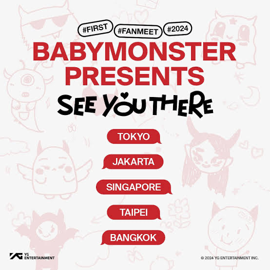 BABYMONSTER PRESENTS : SEE YOU THERE in Singapore