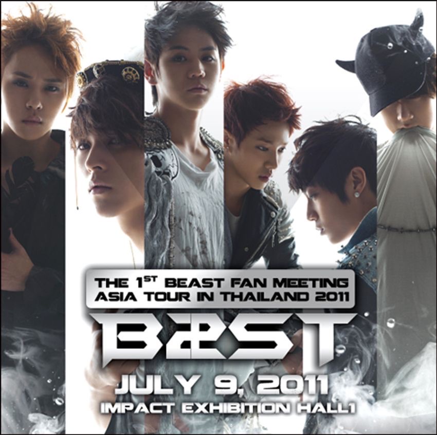 The 1st Beast Fan Meeting Asia Tour In Thailand 2011