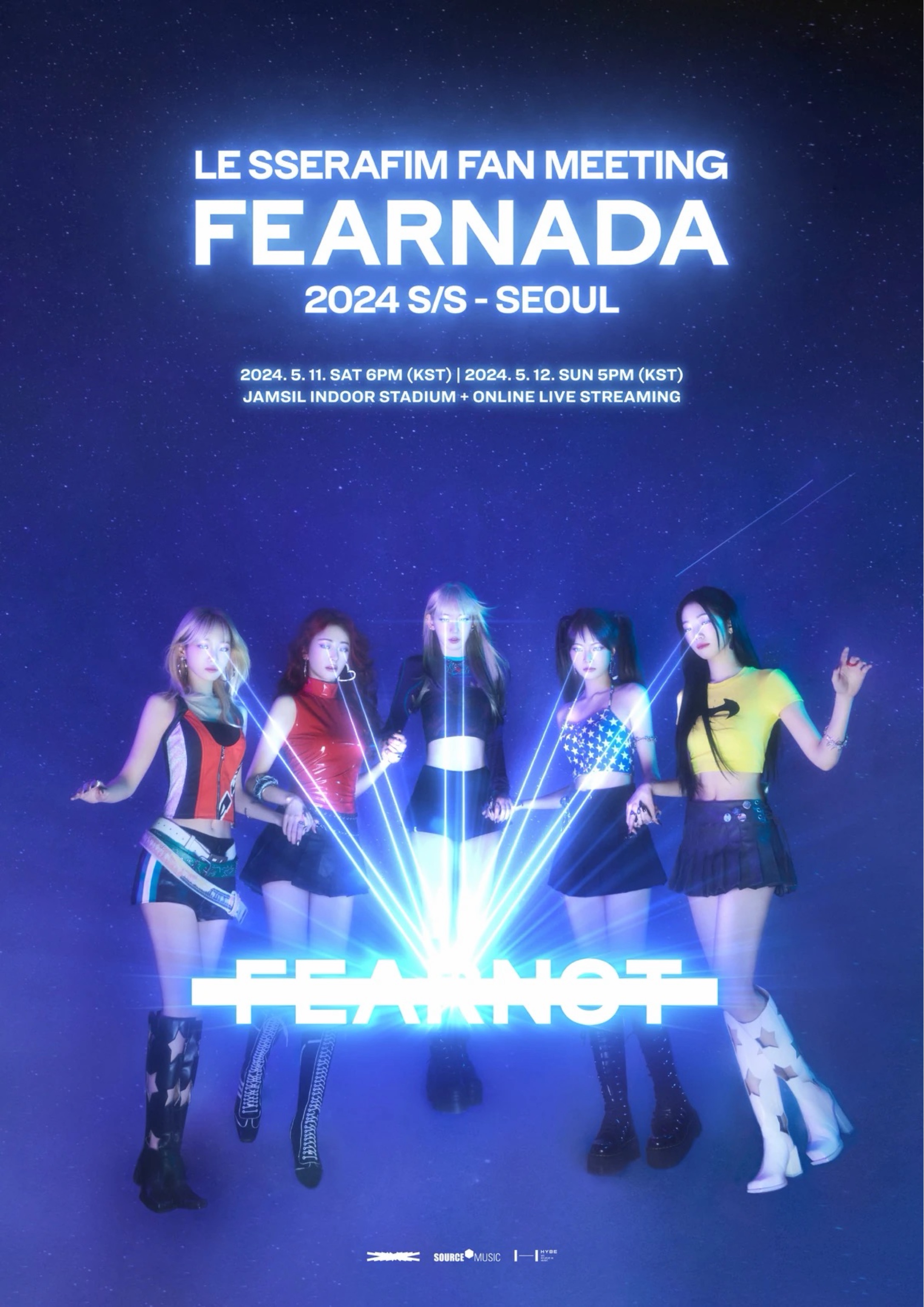LE SSERAFIM FAN MEETING 'FEARNADA' 2024 S/S