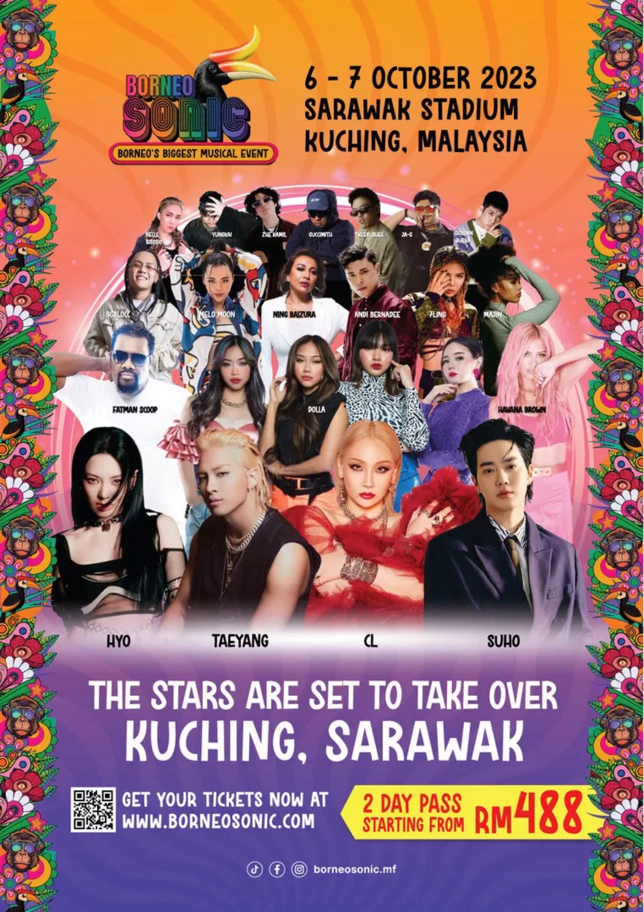Borneo Sonic Music Festival 2023