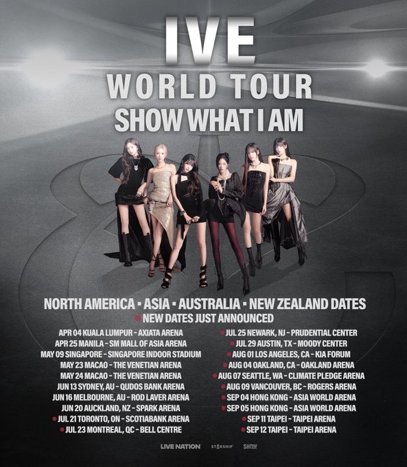 IVE WORLD TOUR 〈SHOW WHAT I AM〉 IN TORONTO, ON