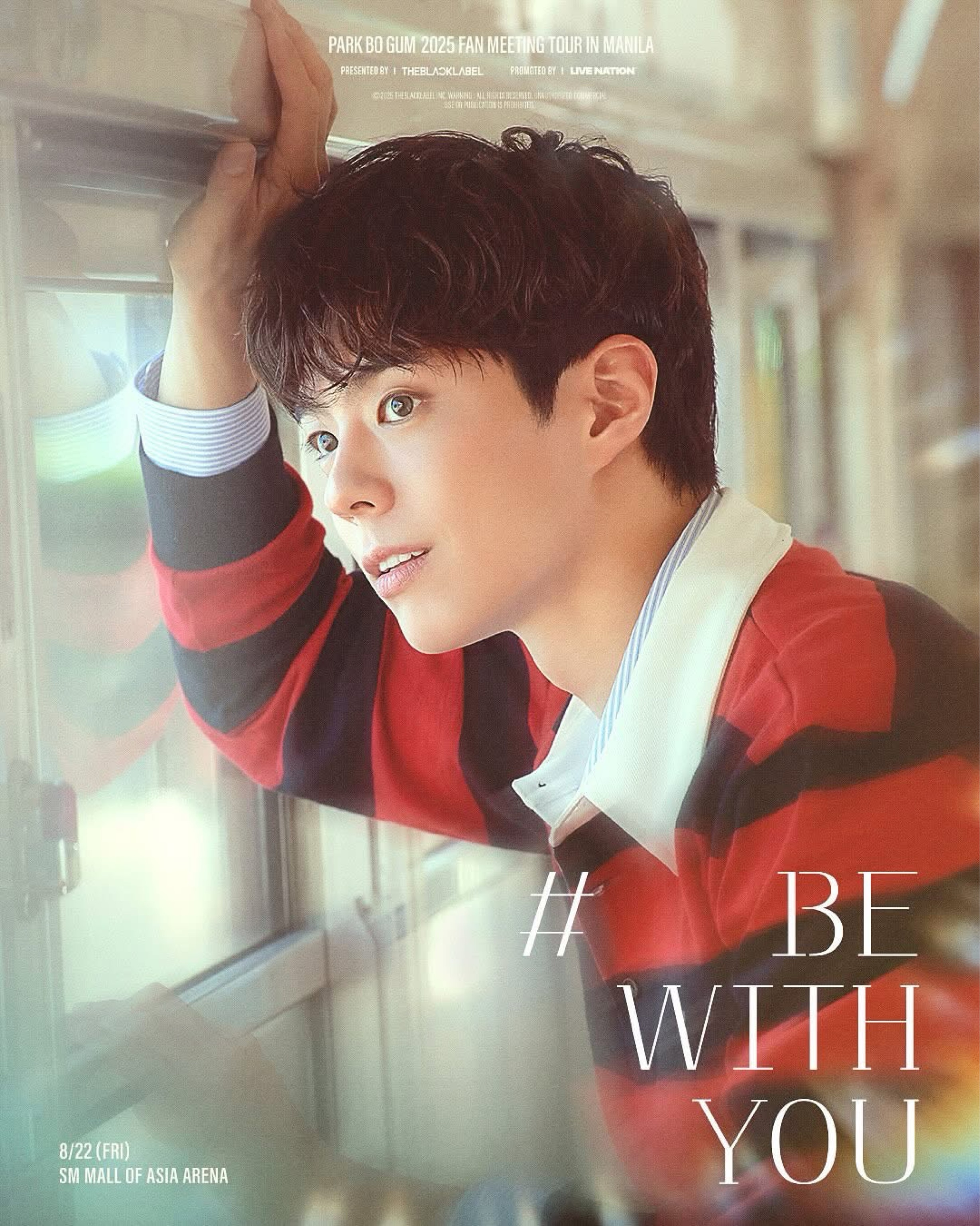 Park Bo Gum 2025 Fan Meeting Tour ‘#BeWithYou’ in Manila