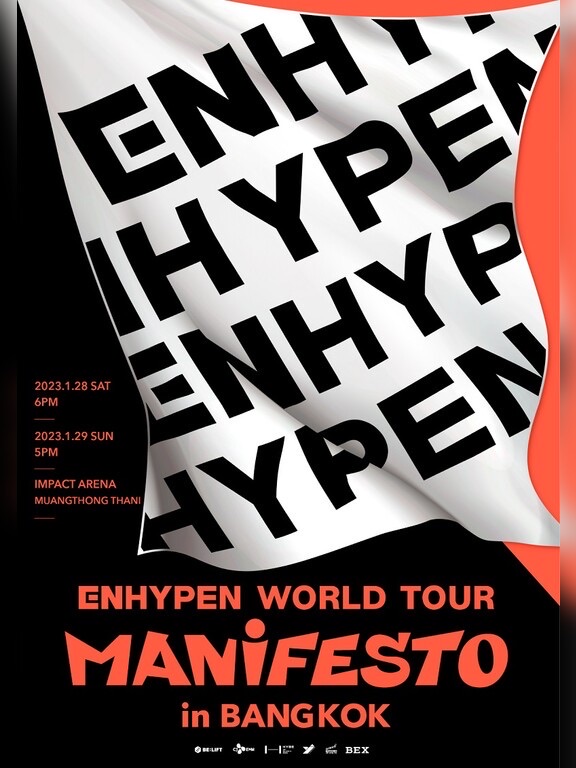 ENHYPEN WORLD TOUR 'MANIFESTO' in BANGKOK