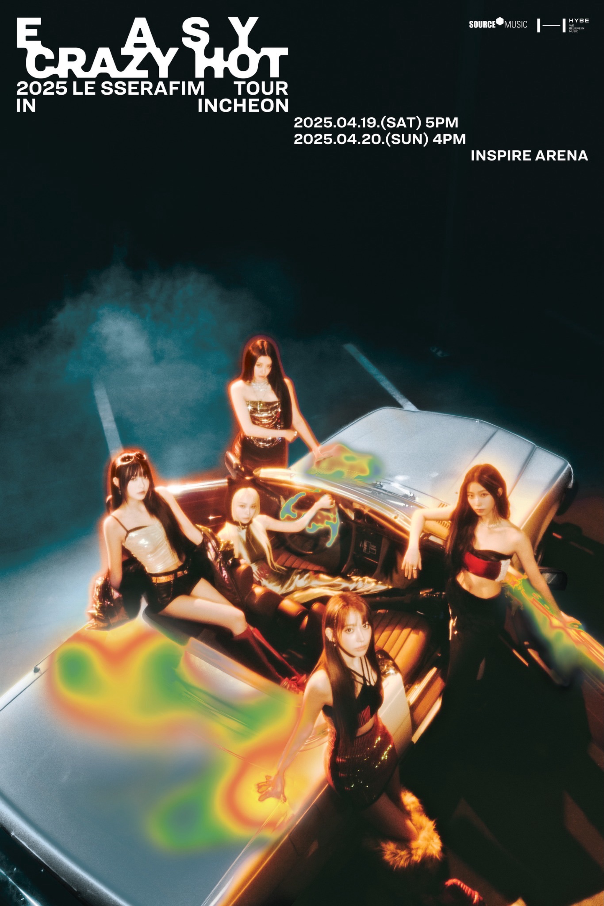2025 LE SSERAFIM TOUR ‘EASY CRAZY HOT’ IN INCHEON